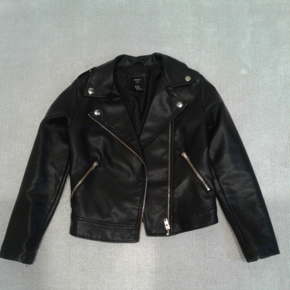 Like New Forever 21 Girls Motorcycle Jacket